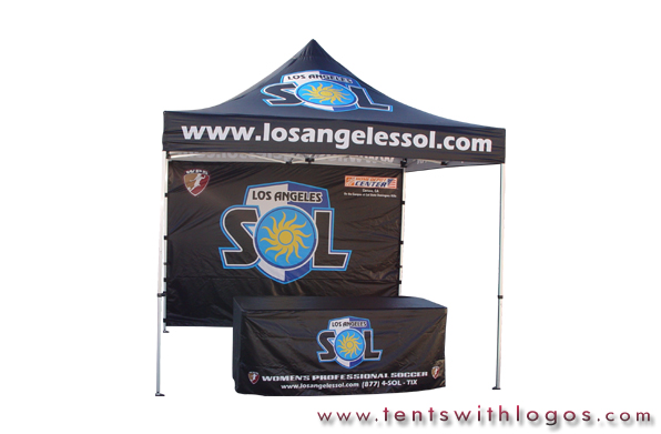 10 x 10 Pop Up Tent - Los Angeles Sol